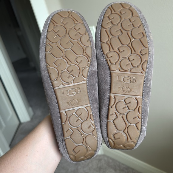 UGG Women’s Ansley Gray Slippers - Picture 3 of 3